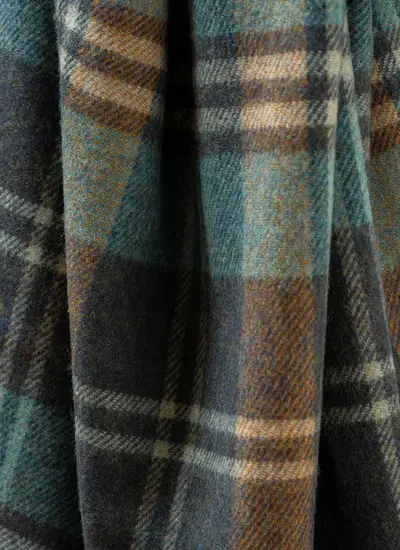 Teal/Brown 
